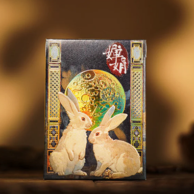 Round Moon Playing Cards by TCC Fashion